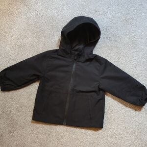 Old Navy Black Water Resistant Rain Jacket